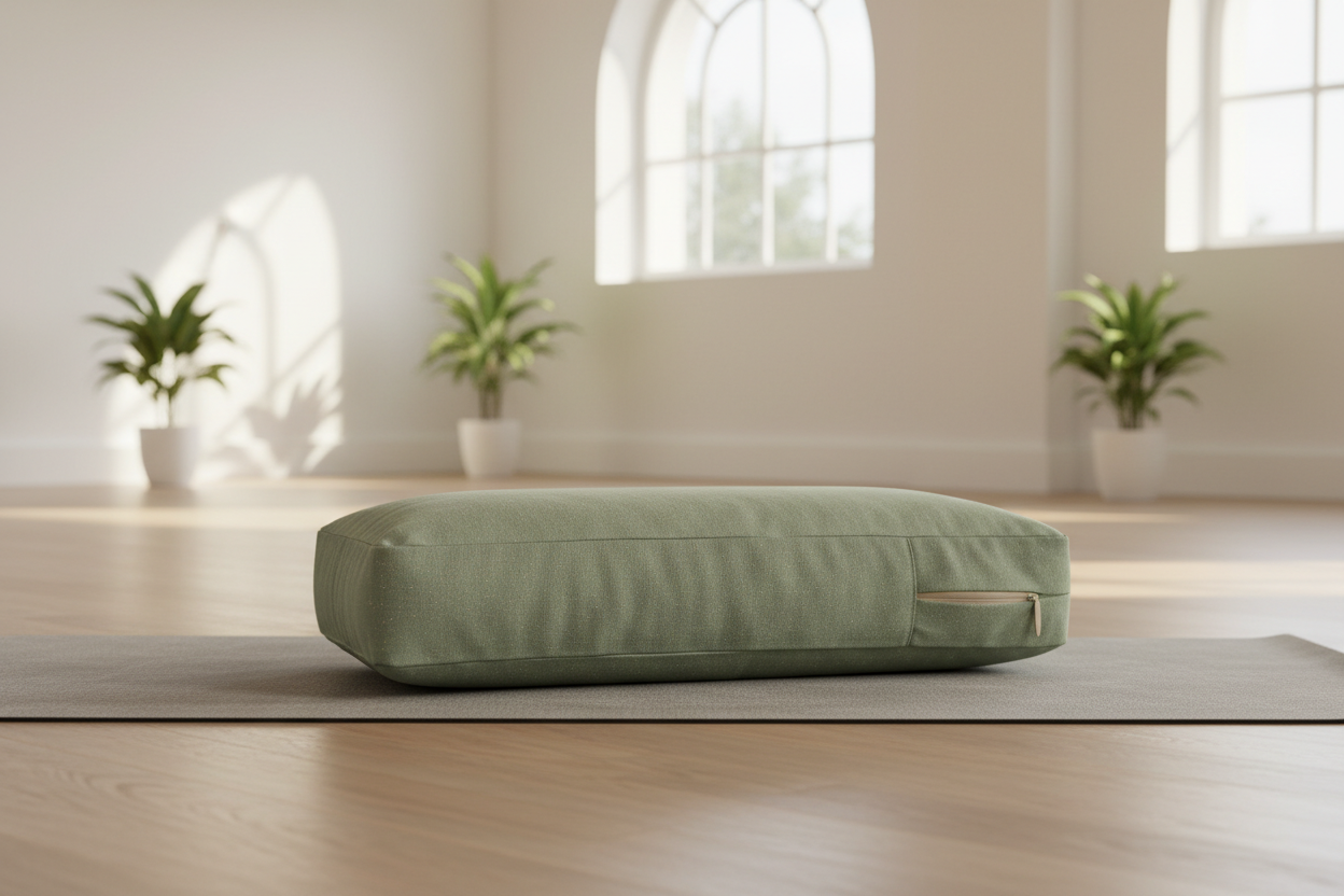 nein es ist ein flaches Kissen kein rundes 